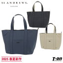 セントアンドリュース St ANDREWS メンズ レディース トートバッグ ビッグトートバッグ レザー調 エンボスロゴデザイン 【送料無料】 2025 春夏 ...