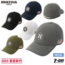 ブリーフィング ゴルフ BRIEFING GOLF メンズ キャップ メッシュキャップ ロゴワッペン スベリゴム仕様 フィット感 FULL MESH CAP FF 2025 春夏 新作 ゴルフ