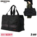 ブリーフィング ゴルフ BRIEFING GOLF メンズ レディース トートバッグ ビッグトートバッグ コーデュラエコナイロン素材 撥水 微光沢感 レオパード...