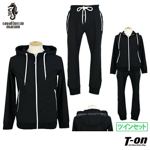 カヴァッルッチョ マリーノ CAVALLUCCIO MARINO メンズ ブルゾン&パンツ パーカー&ロングパンツ 上下セット セットアップ フーディー&ジョガ...
