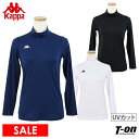 【30%OFF SALE】カッパ カッパゴルフ Kappa Golf レディース ハイネックシャツ 長袖 モックネックシャツ インナーシャツ UVカット 吸汗速...