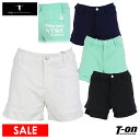 【40%OFF SALE】ティーマック T-MAC レディース パンツ ショートパンツ ストレッチ ティアードデザイン 2枚重ねデザイン ワンポイントロゴ刺繍 バックロゴプリント ゴルフウェア