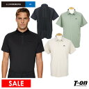 【30%OFF SALE】Jリンドバーグ J.LINDEBERG 日本正規品 メンズ ポロシャツ 半袖 ストレッチ 前後異素材切替 バックロゴデザイン リブ襟 ラグランスリーブ スナップ釦仕様 【送料無料】 2025 春夏 新作 ゴルフウェア