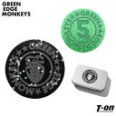 グリーンエッジモンキーズ GREEN EDGE MONKEYS メンズ レディース マーカー アクリルマーカー ゴルフマーカー マグネット付き ラメデザイン 缶...