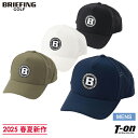 ブリーフィング ゴルフ BRIEFING GOLF メンズ キャップ パンチングメッシュキャップ 通気性 サークルロゴ刺繍 2025 春夏 新作 ゴルフ