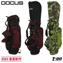 ドゥーカス DOCUS メンズ レディース キャディバッグ スタンド式キャディバッグ 8.5インチ C6Y STAND ロゴ刺繍 ナイロン素材 背負えるショルダ...
