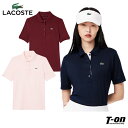 ラコステ ゴルフ LACOSTE GOLF 日本正規品 レディース ポロシャツ 半袖 スリムフィット UVカット 速乾 ストレッチ ワンポイントロゴ 【送料無料...