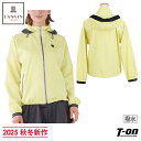 ランバン スポール LANVIN SPORT 日本正規品 レディース ブルゾン パーカー 撥水 フード取り外し可 パンチングロゴディテール 微シワ加工素材 ドロップショルダー 【送料無料】 2025 秋冬 新作 ゴルフウェア
