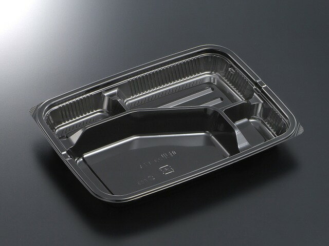 弁当容器 使い捨て HSA味里 23-17A BK 身 【800枚本体蓋セット】 HSA味里 2317A お弁当箱 業務用 テイクアウト容器 弁当屋 お持ち帰り 宅配