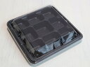 弁当容器 使い捨て KF-80黒OPS蓋セット【600枚】 KF80 黒 お弁当箱 業務用 テイクアウト容器 弁当屋 お持ち帰り 宅配 レンジ対応