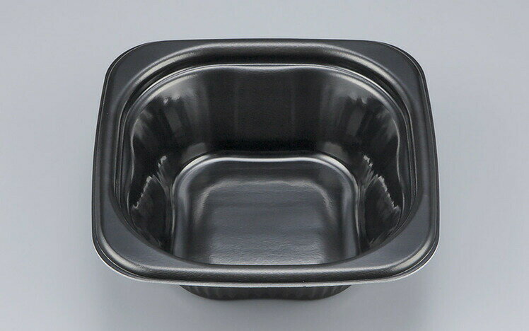 どんぶり TNランチ丼17 黒 【50枚本体蓋セット】弁当容器 お弁当箱 業務用 使い捨て容器 テイクアウト容器