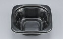 どんぶり TNランチ丼17 黒 【50枚本体蓋セット】弁当容器 お弁当箱 業務用 使い捨て容器 テイクアウト容器
