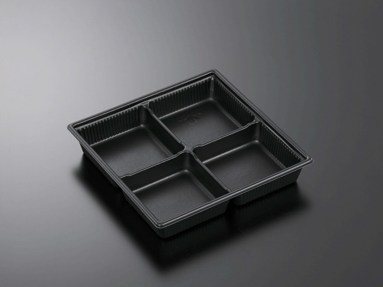 フードパック SDキャセロ 20-20 4S BK 身 【300枚本体蓋セット】惣菜容器 テイクアウト容器 おしゃれ 使い捨て