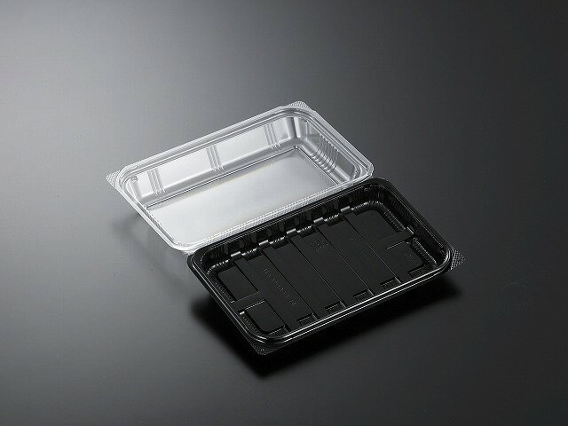 Rakuten - フードパック 使い捨て パノラックV23-14 黒 600枚入り 食品容器 惣菜容器 テイクアウト