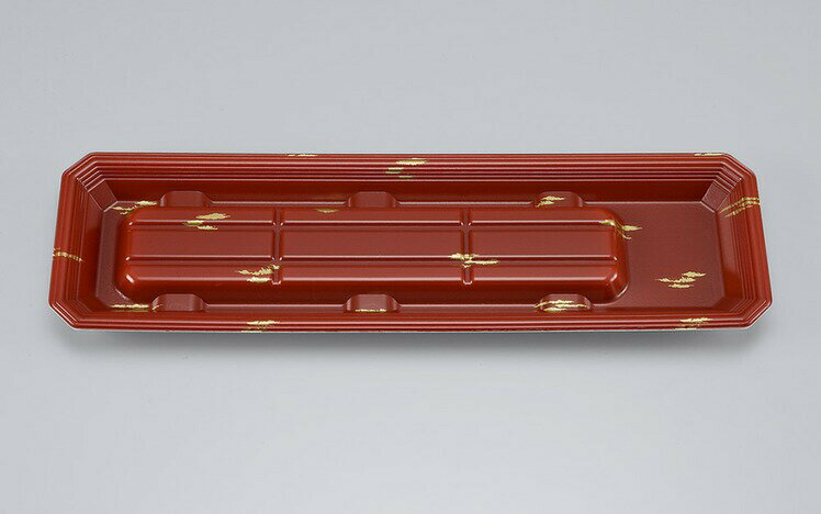 フードパック 新匠-ウナギ33-10金有明【50枚】 新匠ウナギ3310金有明 トレー 鮮魚容器 寿司容器 テイクアウト容器 使い捨て