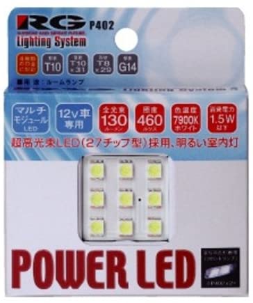 レーシング ギア パワーLED 超高輝度LEDプレートランプ 中 RGH-P402