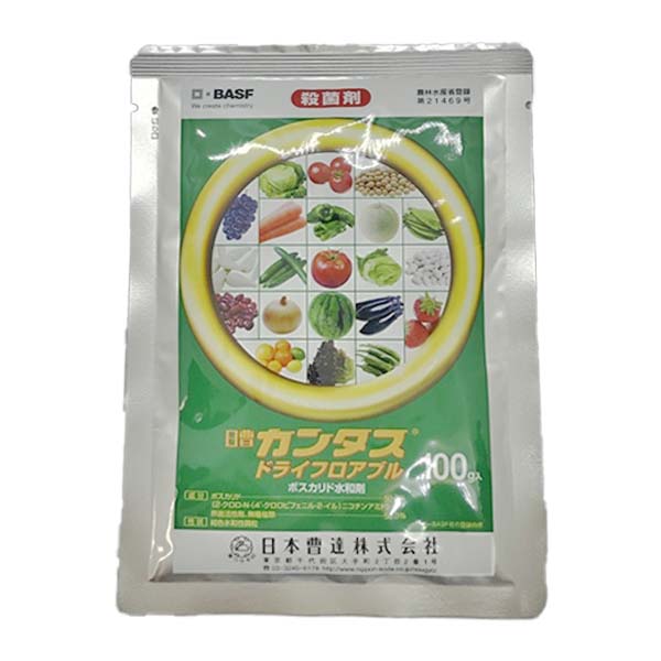 【10個セット】 カンタスドライフロアブル 100g 殺菌剤 灰色かび病 菌核病