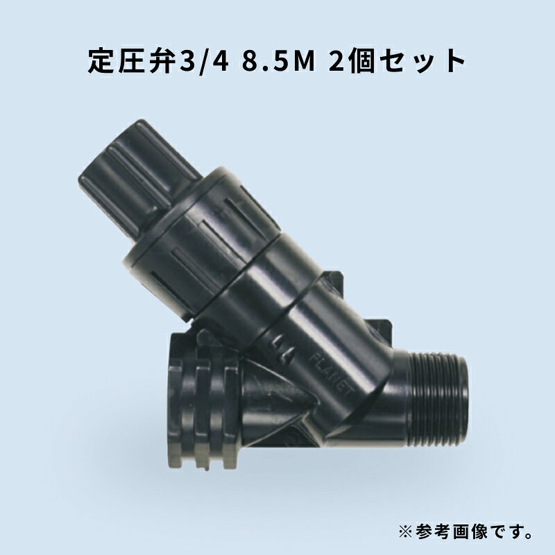 定圧弁3/4 8.5M 3/4インチ 2次圧力0.85kg 2台 WB6436 住化農業資材