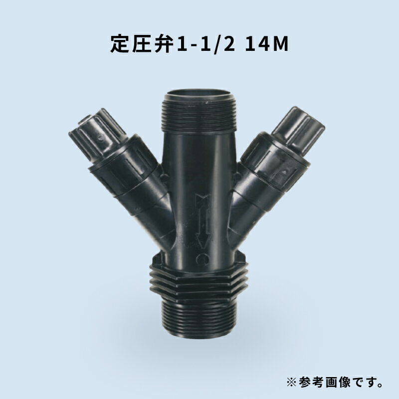 定圧弁1ー1/2(14M) 2バネ 11/2インチ(2次圧力1.4kg) 1台 WB6343 住化農業資材