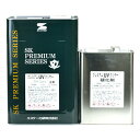 プレミアムUVクリヤーF 3分艶 15kg 硬化剤セット 2液タイプ フッ素 外壁塗料 エスケー SK