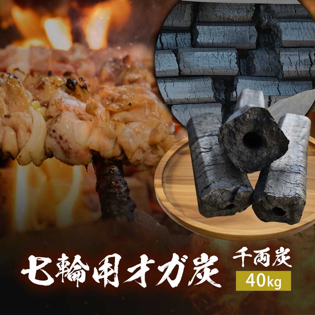 オガ炭 計40kg 4箱でお届け 千両炭 マレーシア産 備長炭 七輪の焼肉にぴったり 炉端 ろばた焼
