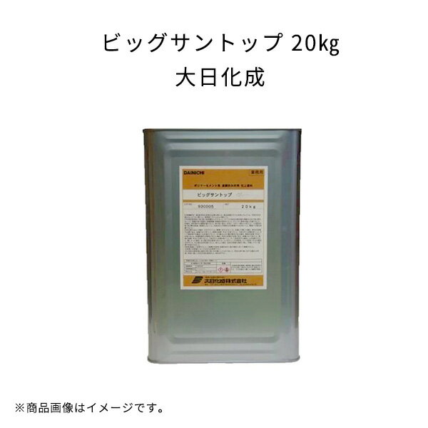【5缶セット】 ビッグサントップ 20kg 大日化成 耐水性 耐アルカリ性 耐候性