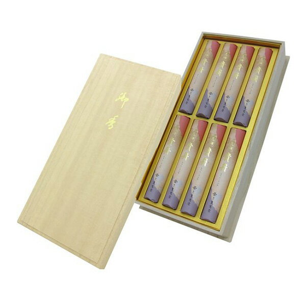 お盆やお彼岸の折に、ご先祖様や故人に真心伝える香りのお供え −　ご進物用お線香 ≪ご進物用≫　≪桐箱≫ 沈香と白檀をベースにした優美な香り「貴舟（きふね）」のご進物用お線香です。 すがすがしい白檀の香りと、沈香木を調香した高級線香です。 最...