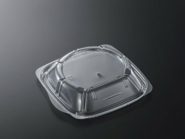 どんぶり CTポケ丼 K17 赤-BK 身 【600枚本体蓋セット】弁当容器 お弁当箱 業務用 使い捨て容器 テイクアウト容器 h00