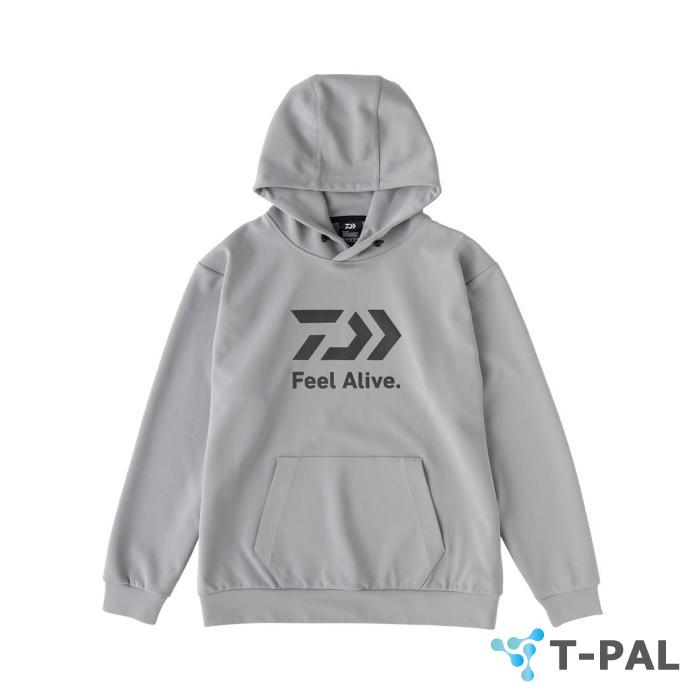 ダイワ(DAIWA) タフスウェットパーカー DE-8923 WLサイズ グレー
