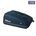 2025 Wilson ウイルソン テニスバッグ ラケットバッグ セッションソワレ スーパーツアー15PK RG / SESSION SOIREE SUPER ...