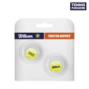 2025 Wilson ウイルソン テニス用品小物 振動止め ローラン・ギャロス テニスボール ダンプナー RG / TENNIS BALL DAMPENER RG (WR8403801001) イエロー × イエロー