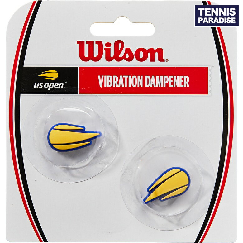 2025 Wilson ウイルソン テニス用品小物 アクセサリ 振動止め 全米オープン フレームダンプナー2PK / US OPEN FLAME DAMPENE...