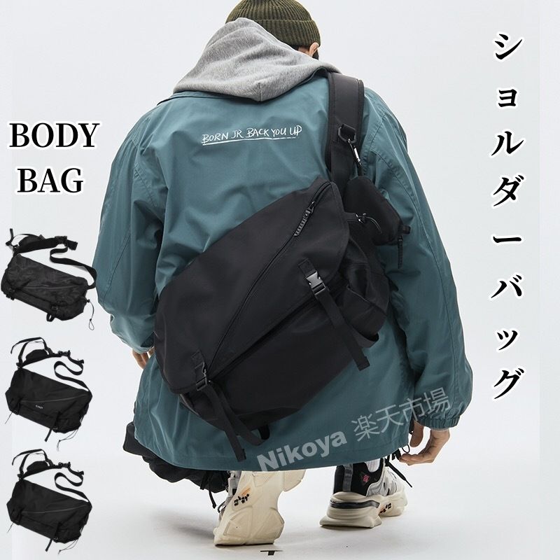 楽天T-Partnerショップ送料無料 ショルダー バッグ ボディバッグ メンズ 斜め掛け ショルダーバッグ メンズ ワンショルダーバッグ 防水 防汚 軽量 アウトドア 旅行 出張 ウォーキング 自転車 バイク 旅行パック ボディーバッグ 肩掛けバッグ メンズ かっこいい メンズ 多収納 盗難防止
