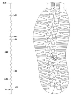 【vibram　ヴィブラム】スニーカー底Full Sole （シューリペア・オールソール）