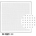 オリムパス 刺し子 花ふきん 布パック 一目刺し用ガイド付き さらしもめん 白 H-1021 5mm間隔ドット方眼 刺し子布 刺しゅう さしこ 刺繍