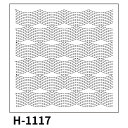 オリムパス 刺し子 花ふきん 布パック フロー Flow H-1117 白布 Sashiko Textile lab 刺し子 テキスタイル ラボ 刺し子作家 AYUFISH int.デザイン 刺し子布 刺しゅう さしこ 刺繍