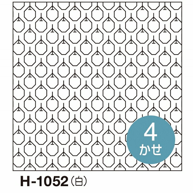 【9/30限定クーポン配布中】.オリムパス 刺し子 キット 一目刺しの花ふきん ( 白 ) りんご SK-357 刺しゅう 伝統的 刺繍 技法