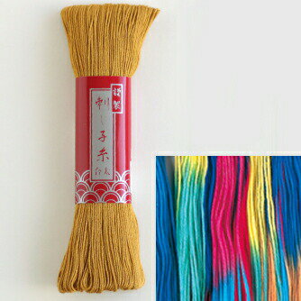 横田 刺し子糸 【大かせ 合太 100m】レインボー　刺しゅう さしこ 刺繍 ダルマ DARUMA