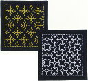 オリムパス 刺し子 キット 一目刺しのコースター ( 藍 ) 雪の結晶 クロスつなぎ 2枚1組 スターターキット 色布 刺しゅう さしこ 刺繍 SK-300 (...