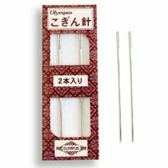 オリムパス こぎん針 2本入 刺しゅう 伝統的 刺繍 技法　(メール便可)