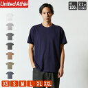 Tシャツ メンズ 半袖 無地 レディース 白 黒 大きいサイズ ユナイテッドアスレ（United Athle) 夏服 おおきいサイズ オーセンティック スーパーヘヴィーウェイト 7.1オンス 425201