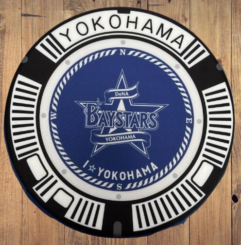 ご当地マンホール　横浜DeNAベイスターズ　チェアパット