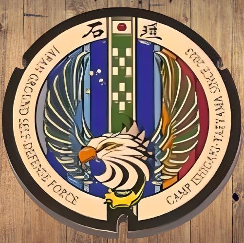 リアルご当地マンホール(ミニ) 陸上自衛隊石垣島駐屯地 [2]