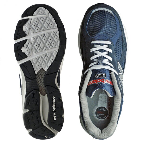 ニューバランス M990NV3 NEW BALANCE M990 ネイビー 990 990V3