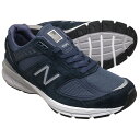 ニューバランス M990NV5 【やや幅広 Width:2E】 NEW BALANCE M990 ネイビー / シルバー 990【Made in U.S.A. 正規品】 メンズ スニーカー 990V5 ランニングシューズ