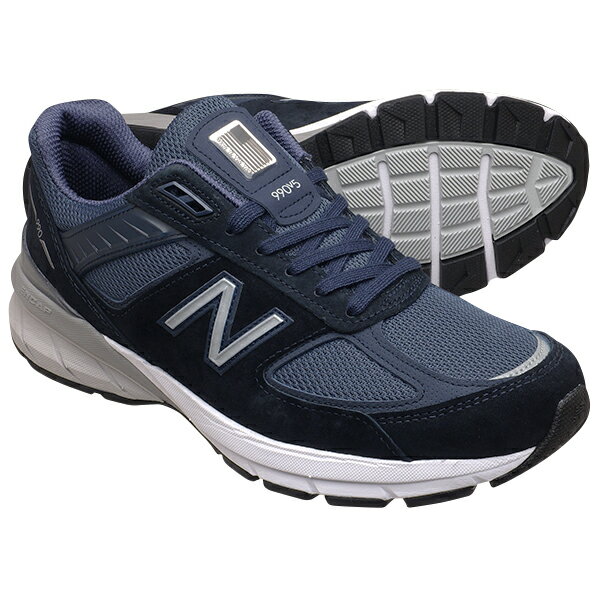 ニューバランス 【全商品返品可】New Balance ニューバランス M990NV5 NAVY/SILVER ネイビー / シルバー メンズ スニーカー