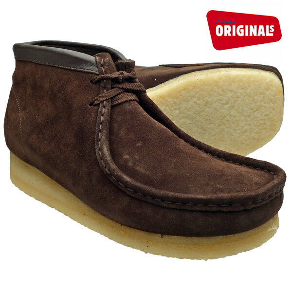 【楽天市場】クラークス ワラビーブーツ ブラウンスエード CLARKS WALLABEE BOOT 35402 BROWN SUEDE ≪