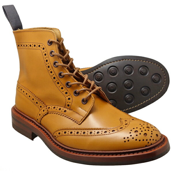 トリッカーズ カントリーブーツ ダイナイトソール　エイコンアンティーク モルトン ストウ　Tricker's MALTON STOW ACORN ANTIQUE M2508 M5634 UK規格