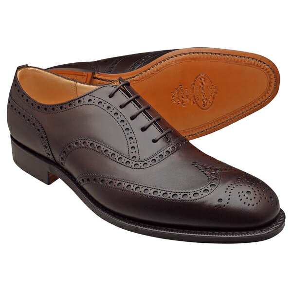 Church's チャーチ CHETWYND チェットウィンド ウイングチップ レザーソール EBONY CALF ≪UK直輸入・正規品