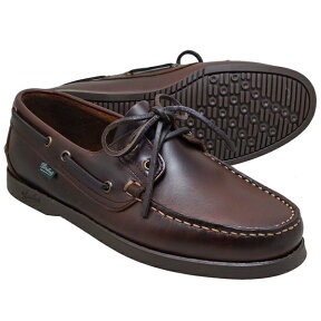 Paraboot パラブーツ BARTH/MARINE バース 780001 MARRON-AMERICA ダークブラウン メンズ デッキシューズ